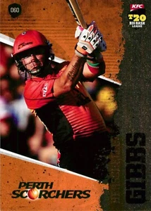 2012 2013 PERTH SCORCHERS BBL Cricket Card HERSCHELLE GIBBS - Foto 1 di 3