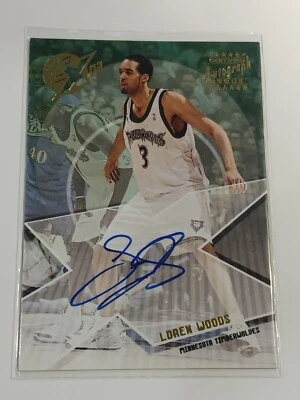 2002-03 Topps Xpectations Loren Woods Autograph #XA-LW Auto Signature - Image 1 of 2
