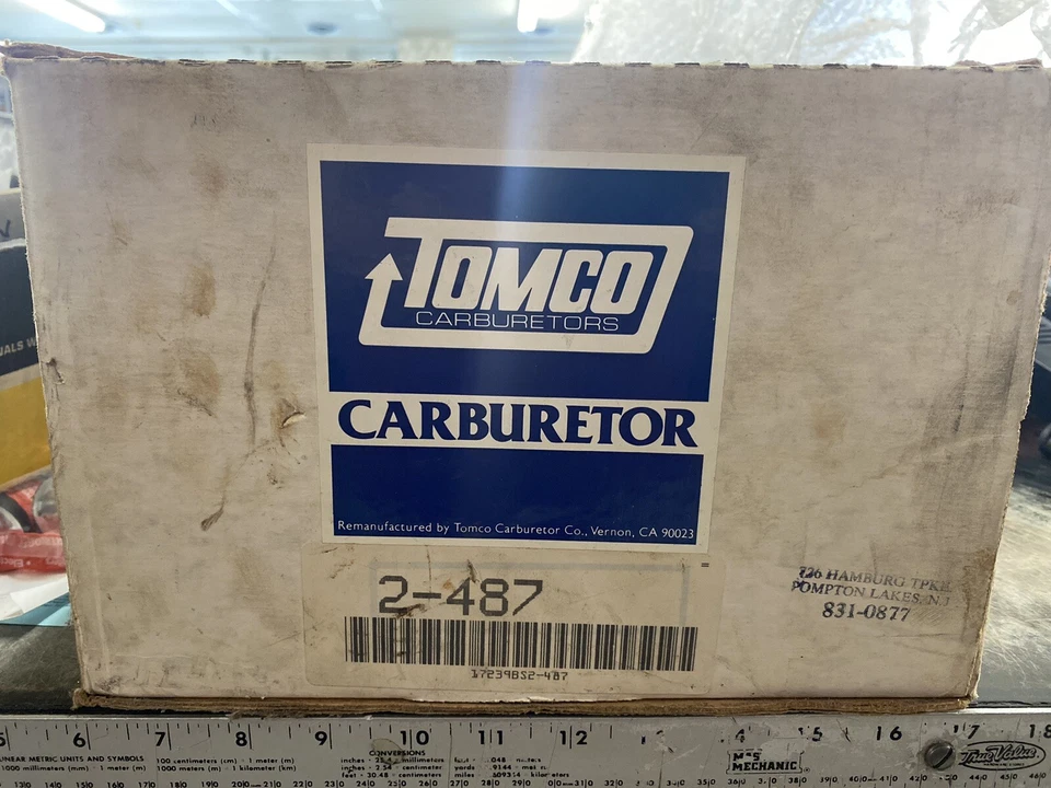 Tomco Carburetor 2-487 1982 GM - Image 1 of 4