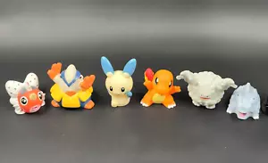 Pokemon mini Figure Bandai PVC Toy Finger Puppets Lot of 6 Japan 90s- 2000s A14 - Picture 1 of 23