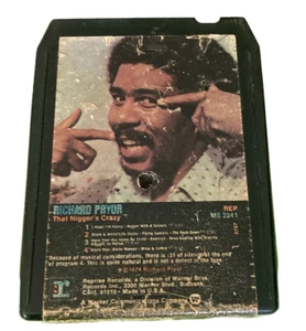 That Nigger's Crazy (1974) by Richard Pryor, 8-Track Tape, Reprise M82241, Loose - Picture 1 of 6