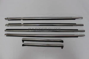 OEM Quarter & Door Belt Moulding SET 03-09 Toyota Land Cruiser Prado Lexus GX470 - Picture 1 of 8