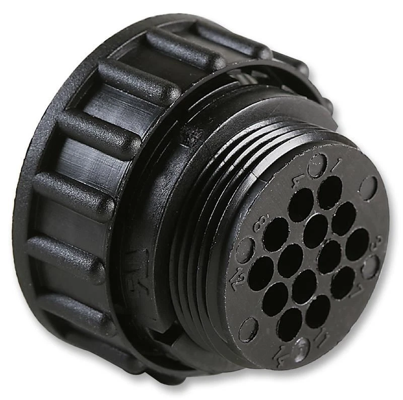 AMP - TE CONNECTIVITY - Socket, Free, Size 17, 14 Way - Image 1 of 1