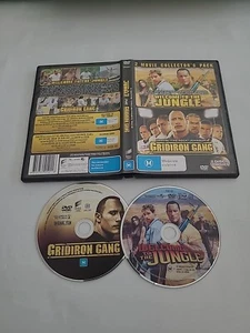 Welcome To The Jungle + Gridiron Gang DVD (Region 4) VGC Dwayne Johnson - Picture 1 of 2