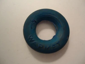 Vintage Very Rare Poland WARMET Toy Blue Rubber Tire Replacement For Parts - Picture 1 of 6