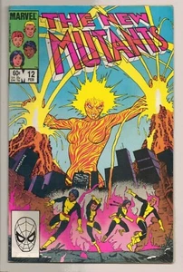 MARVEL COMIC THE NEW MUTANTS 12 1st PRINT FEBRUARY 1984 - Picture 1 of 2