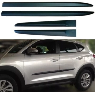 Bandes à frotter protections de porte moulures latérales pour HYUNDAI TUCSON MK3 tuning - Photo 1/4