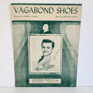 Vintage 1949 Vagabundenschuhe Noten Vic Damone Titelbild - Bild 1 von 12