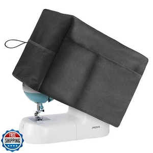 Boczif Sewing Machine Cover with Accessories Storage Pockets and Side Handle, - Picture 1 of 5