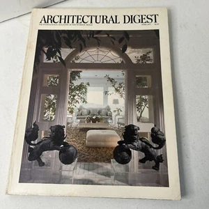 Architectural Digest Magazine April 1977 Art Deco Rabbit Hill Palm Beach - Picture 1 of 8