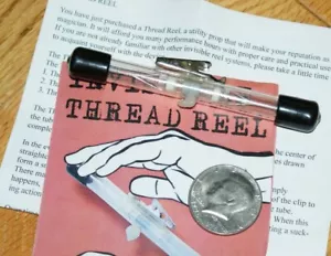 Invisible Thread reel (Reg) -- must-have close-up magic utility device TMGS - Picture 1 of 1