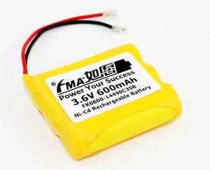 or Ni-MH AA 3.6V 600mAh-2000mAh Rechargeable Battery Mobile Cordless Phone - Picture 1 of 40