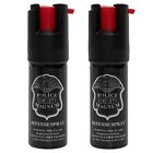 2 Police Magnum pepper  spray .50oz unit safety  lock personal defense  protection