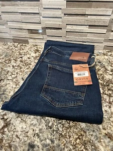 Orvis Montana Morning Blue Denim Jeans Hose Herren Gr. 32/34 Neu mit Etikett Active Fit - Bild 1 von 5