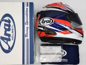 Arai RX-7X VINALES Corsair-X L Size 59-60cm Helmet Accessories Included - Picture 1 of 10