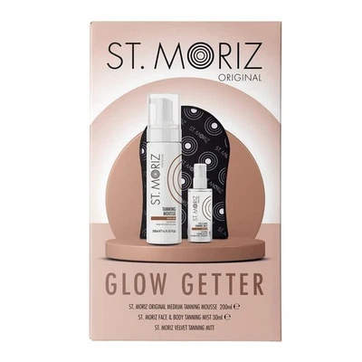 St Moriz Glow Getter 3in1 Complete Tanning Kit Tanning Mousse Christmas Gift UK - Image 1 of 2