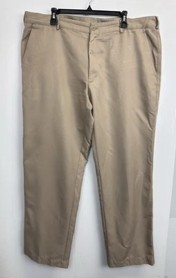 Pantalones Nike Golf Tech Frente Plano 407193-235 Caqui Dri-Fit Talla 40X32 Foto 1 de 4