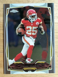 2014 Topps Chrome #72A Jamaal Charles - Picture 1 of 2