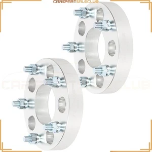 2X 32mm 1.25" 5x5 to 5x5.5 Adapter Wheel Spacers For Jeep Gladiator Wrangler - Picture 1 of 10