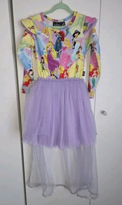 Girls Rock Your Kid Disney Princess TULLE PARTY DRESS - Size 6 - image 1 of 4