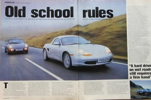 Original 1997 Autocar mag twin test PORSCHE old & new 911 CARRERA S - Picture 1 of 2