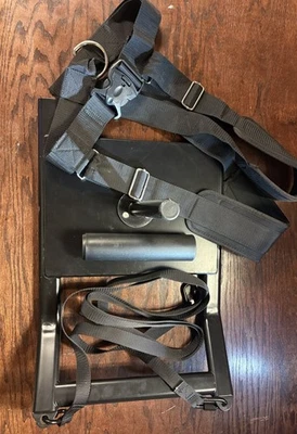 Trineo de velocidad de potencia tirar de peso trineo CrossFit entrenamiento de fútbol tenía con arnés Foto 1 de 4