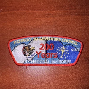 Parche Jamboree 2017 - Boy Scout JSP - Pathway To Adventure Council Staff - Imagen 1 de 1