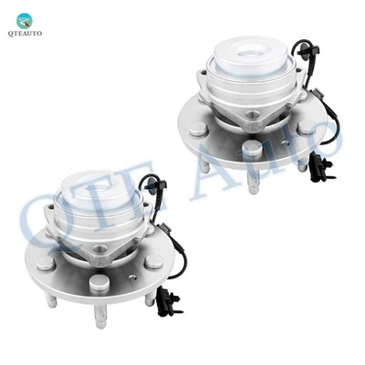 Par de 2 conjuntos de cojinetes de cubo de rueda delantera para Cadillac Escalade ESV 2008-2014 tracción trasera Foto 1 de 4