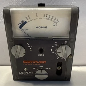 Bacharach Servivac Vacuum Gauge, model 20-7003. - Picture 1 of 7