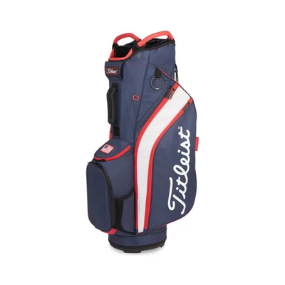Titleist Cart 14 Golf Bag Navy/White/Red - Image 1 of 3