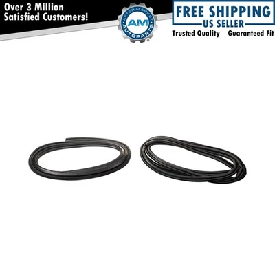 Kit de vedação de porta Weatherstrip compatível com 1988-2002 GMC - Imagem 1 de 2