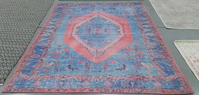 Alfombra Mancha Trasera L AZUL/BEIGE 8'-0" X 10'-0", Precio Reducido 1172779969 SEP356J-8 Foto 1 de 4