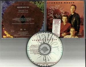 CROWDED HOUSE Weather With you w/ RARE EDIT USA PROMO DJ CD single Tim Neil FINN - Picture 1 of 1