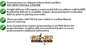 Gear Box Automatic Transmission 6-232 3.8L ID F68P-7000-AA Fits 96-97 WINDSTAR 9 - Picture 1 of 3
