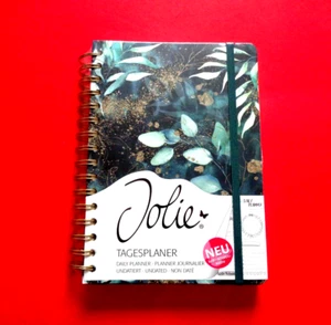 Sigel Tagesplaner Jolie undatiert ca. DIN A5 168 x 215 x 28 mm Glamorous Leaves - Bild 1 von 1