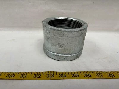 3" Galvanized NPT Threaded Pipe Coupling NSF/ANSI 61 - Image 1 of 2
