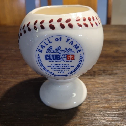 Don Drysdale's Club 53 Hawaii Ball Of Fame 1984 Commemorative Hall Of Fame Cover