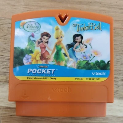 VTECH VSMILE POCKET Tinkerbell Disney Fairies Game Cartridge Ages 4-6 - Image 1 of 4