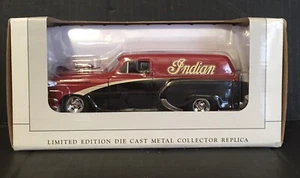1:24 SPECCAST 1954 CHEVY STREET ROD PANEL DELIVERY INDIAN MOTORCYCLES STK 54012 - Picture 1 of 6