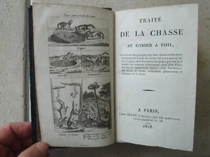 BULLIARD : CHASSE AU GIBIER A POIL + CHASSE AUX OISEAUX, 1818. Planches. - Picture 1 of 24
