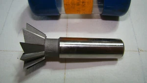 Dovetail Cutter Weldon Shank 1 3/8 X 9/16 60* HSS, made in Poland - Picture 1 of 4
