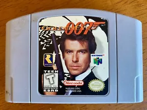 Goldeneye 007 Nintendo 64 Authentic Video Game Pak Made in Japan - Picture 1 of 2