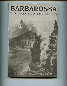 mac- BARBAROSSA THE AXIS AND THE ALLIES, Ericksdon/Dilks, HBdj 1st VG - Picture 1 of 2