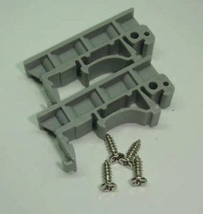 Simple PCB Circuit Board Mounting Bracket For Mounting DIN Rail 1 Pair - Imagen 1 de 8