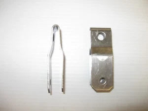 Sign Hanger, 1/2", Bright Plated Steel, By Steel-Brite LTD Easy Display Hanger - Picture 1 of 2