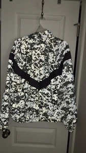 Rare U.S. Army men’s Grey reflective camouflage CAMO PFU workout jacket- M Short - Picture 1 of 3