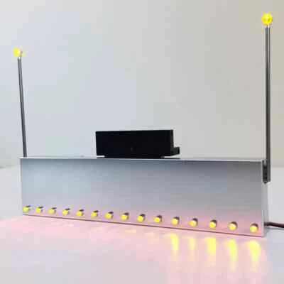 Juego de 1 parachoques delantero de metal LED 1/14 Tamiya RC Truck nuevo King 56344 56301 Foto 1 de 4