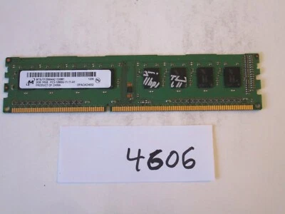 Micron MT8JTF25664AZ-1G6M1 2Gb PC3-12800 1600Mhz DDR3 Desktop Memory RAM (4606) - Image 1 of 2