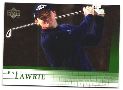 Paul Lawrie 2001 Upper Deck PGA Card # 41 - Image 1 of 2