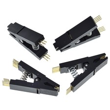 Test Clamp IC Test Clamp 2pcs For Programmer Practical Sop8 Quick Clip